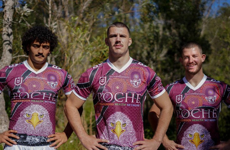 Manly 2024 indigenous jersey